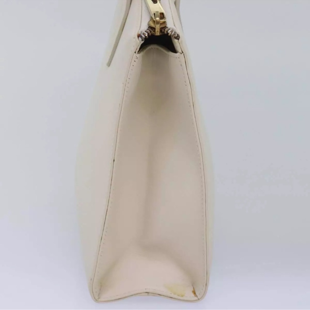 Gucci Cream Leather Tote with Structured Design - Picture 4 of 13